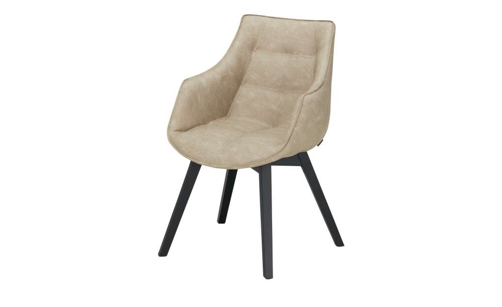 Gray & Jones Kunstlederstuhl  Baltic Breeze One ¦ grau ¦ Maße (cm): B: 62 H: 90,5 T: 69 Stühle > Esszimmerstühle > Esszimmerstühle mit Armlehnen - Höffner