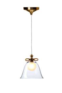 Moooi - Bell Hängeleuchte S - gold/weiß - indoor