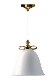 Moooi - Bell Hängeleuchte  - gold/transparent - indoor