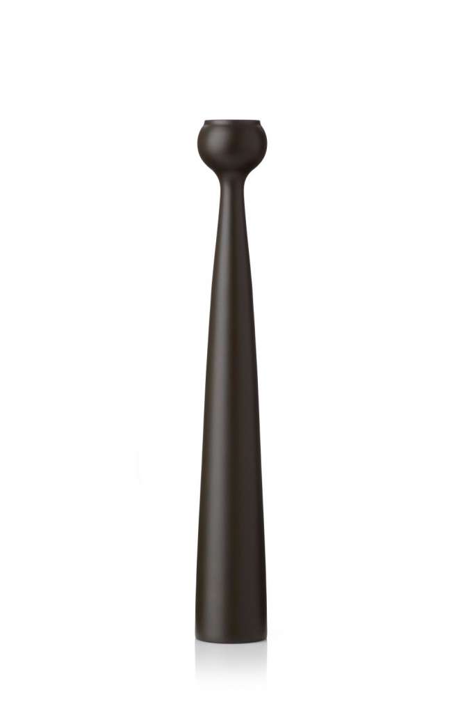 applicata - Blossom - Tulip Kerzenhalter - marron black - indoor