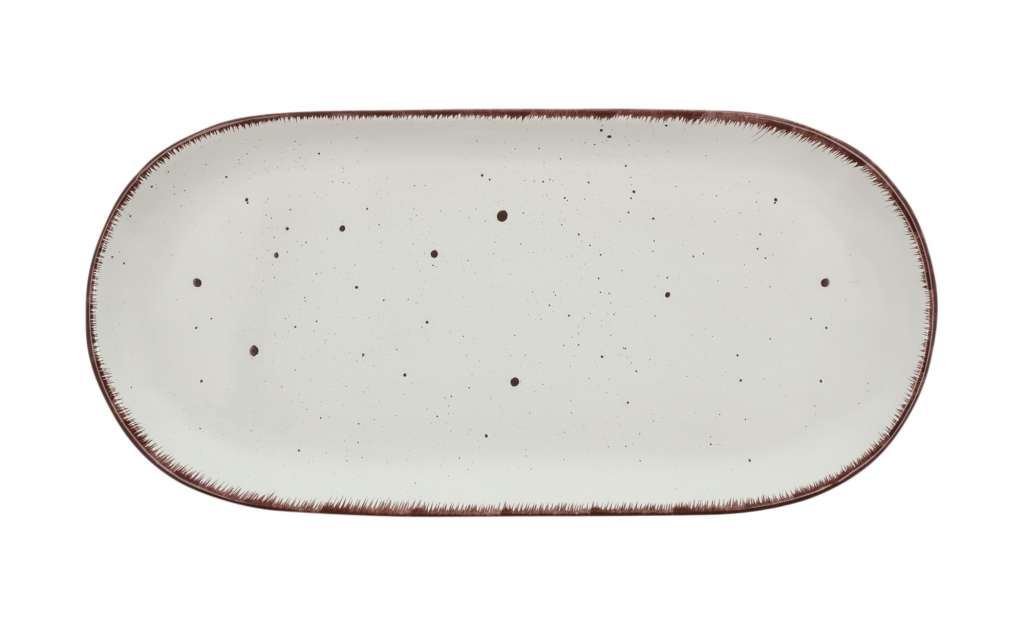 Peill+Putzler Servierplatte 37,5cm  Siena ¦ weiß ¦ Steinzeug ¦ Maße (cm): B: 18 Geschirr > Einzelgeschirrteile - Höffner