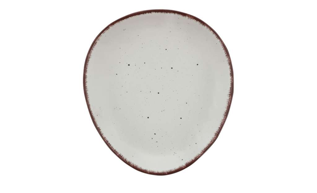 Peill+Putzler Teller dreieckig  Siena ¦ weiß ¦ SteinzeugØ: 22.5 Geschirr > Teller - Höffner