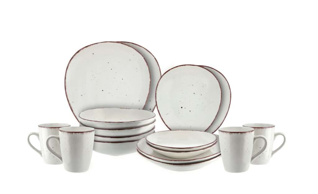 Peill+Putzler Kombiservice, 16-teilig  Siena Due ¦ weiß ¦ Steinzeug Geschirr > Geschirrsets > Kombiservice - Höffner
