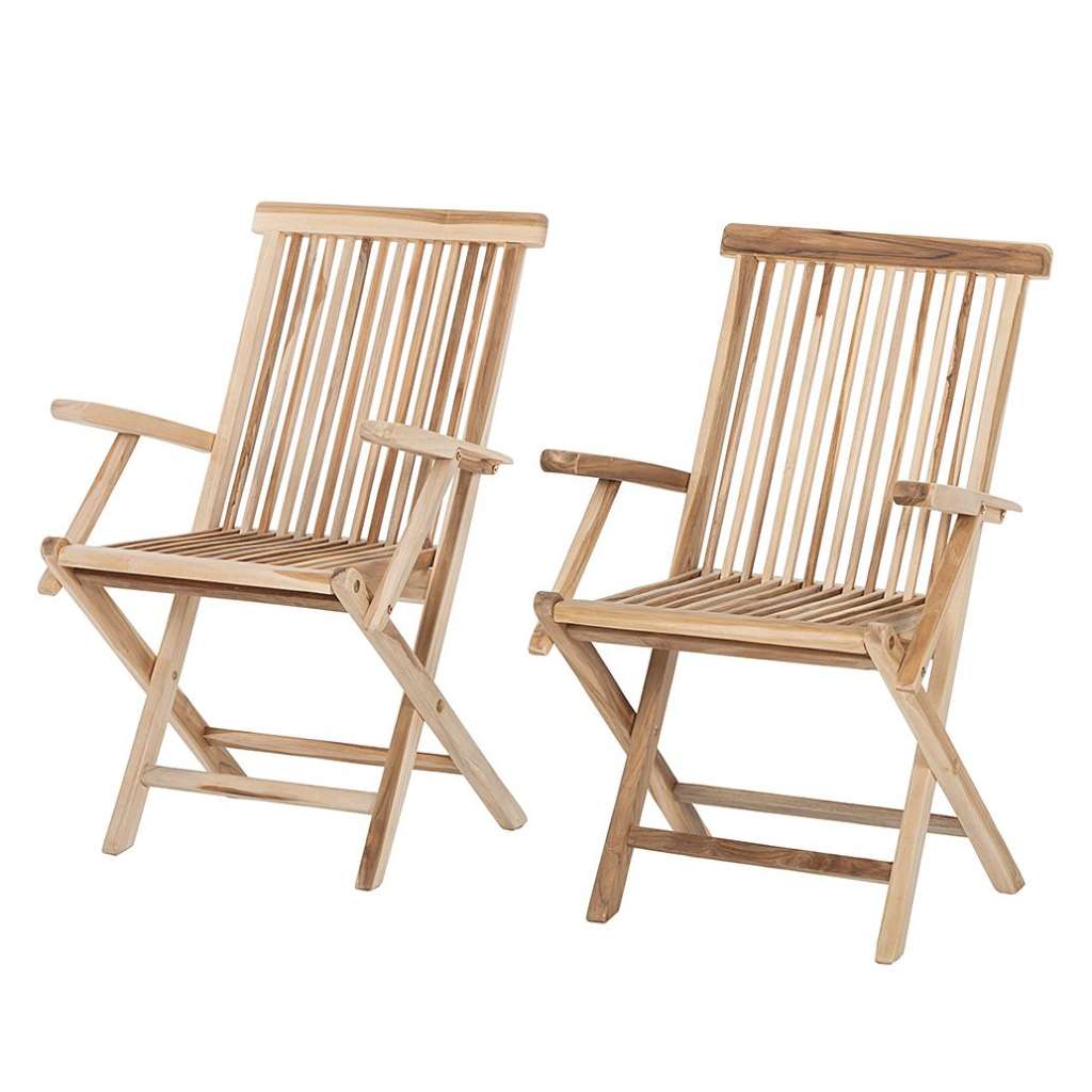 home24 Klappstuhl Teakline Classic II (2er-Set)