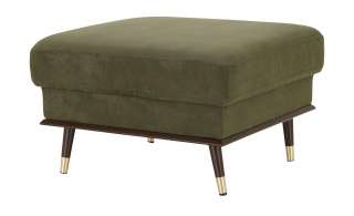 Polsterhocker  Johanna ¦ grün ¦ Maße (cm): B: 71 H: 47 T: 71 Polstermöbel > Hocker - Höffner