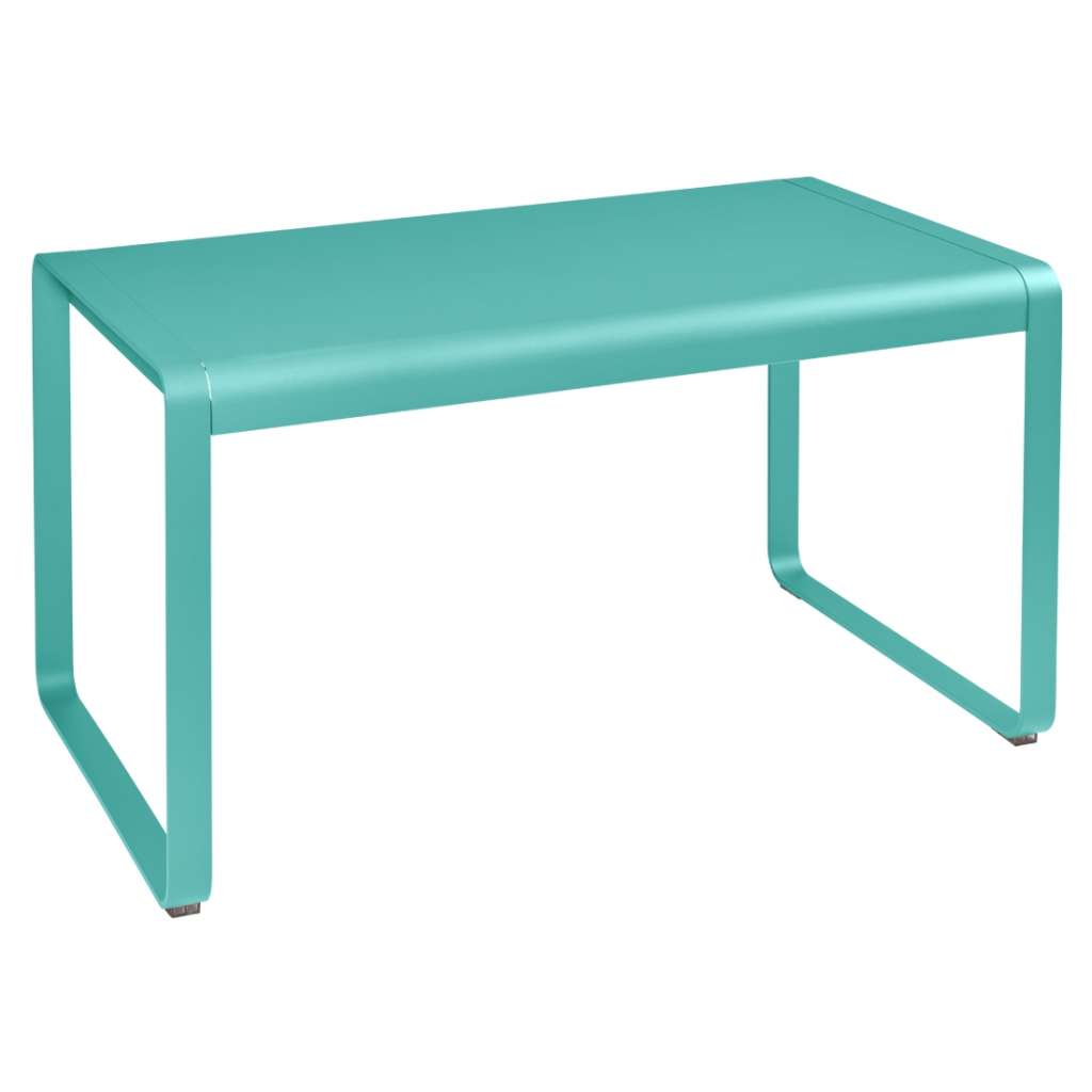Fermob - BELLEVIE Tisch - 140 x 80 cm - 46 Lagunenblau - indoor