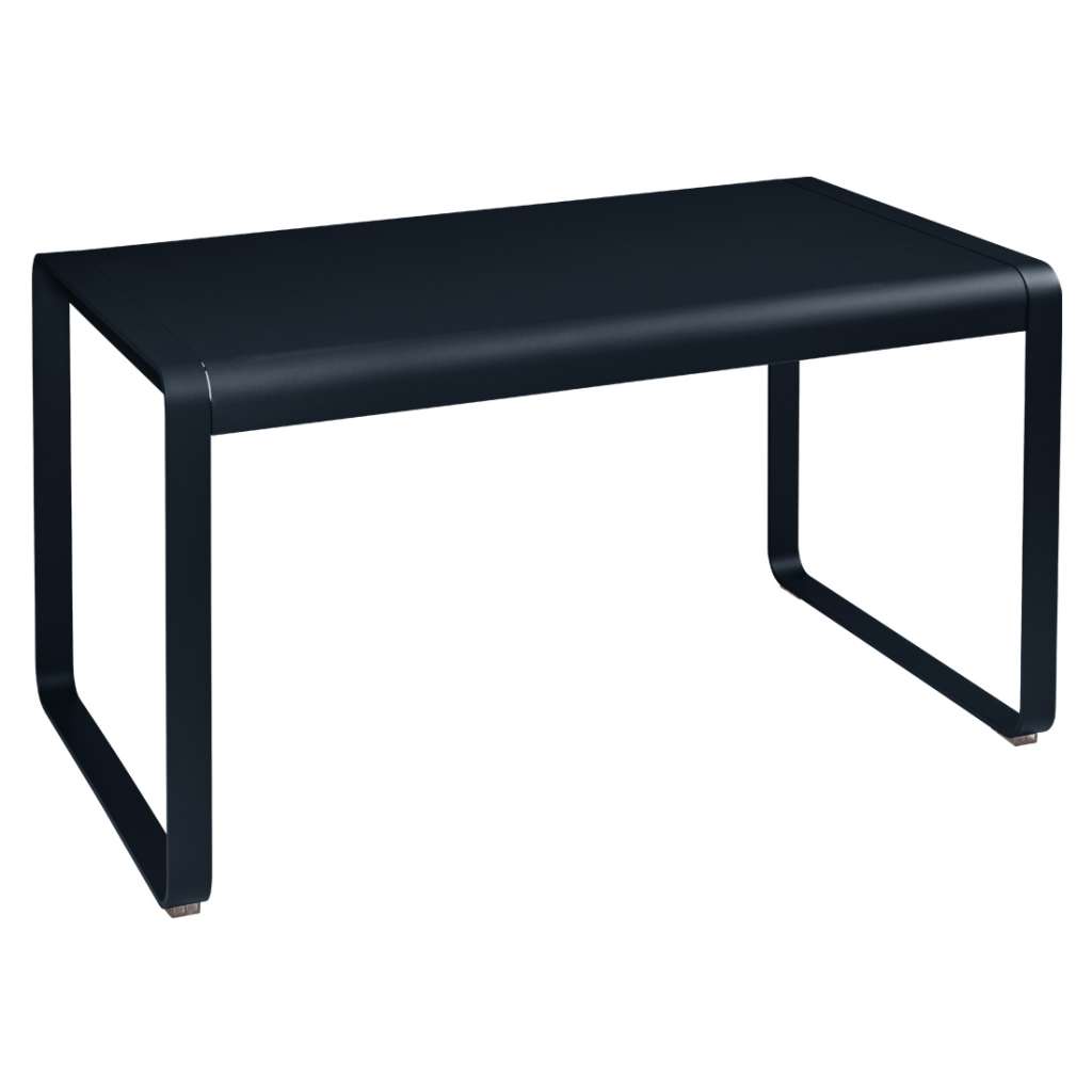 Fermob - BELLEVIE Tisch - 140 x 80 cm - 92 abyssblau - indoor