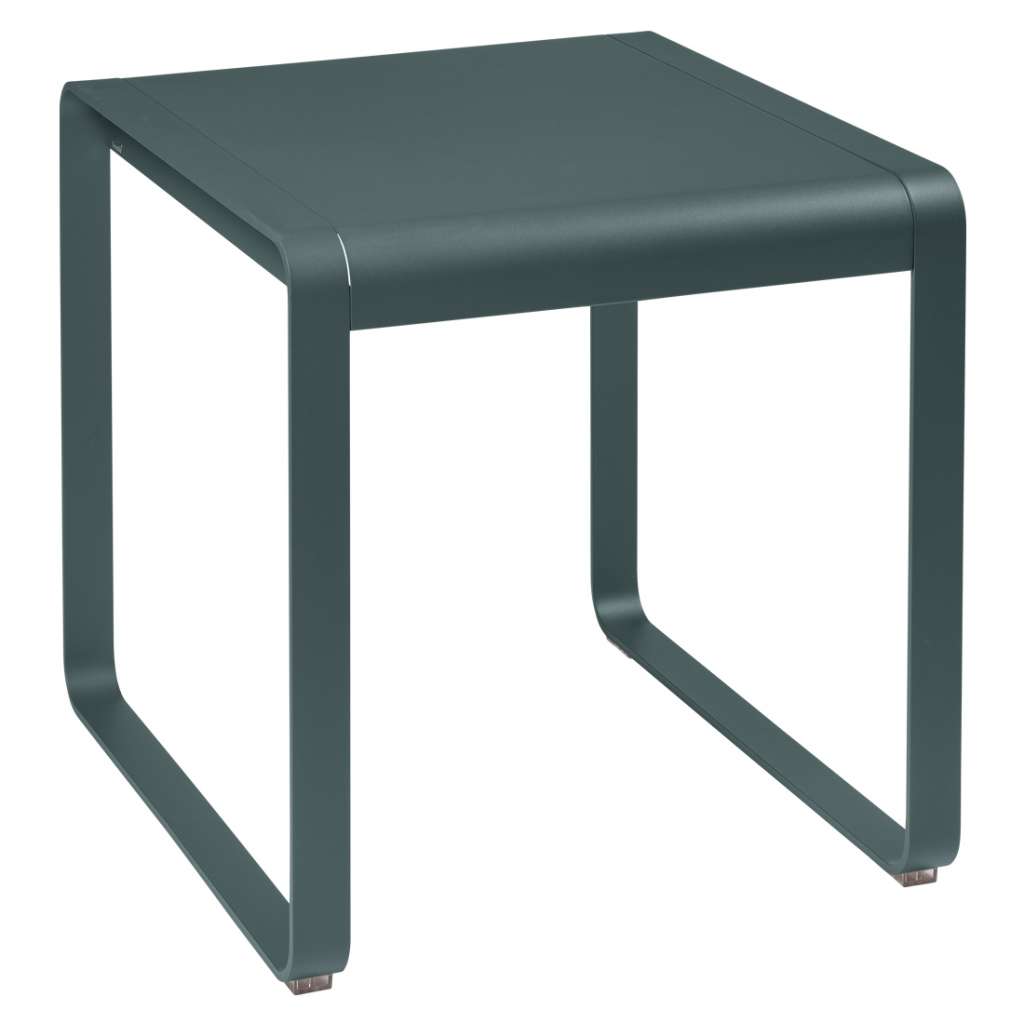 Fermob - BELLEVIE Tisch - 74 x 80 cm - 26 Gewittergrau - indoor