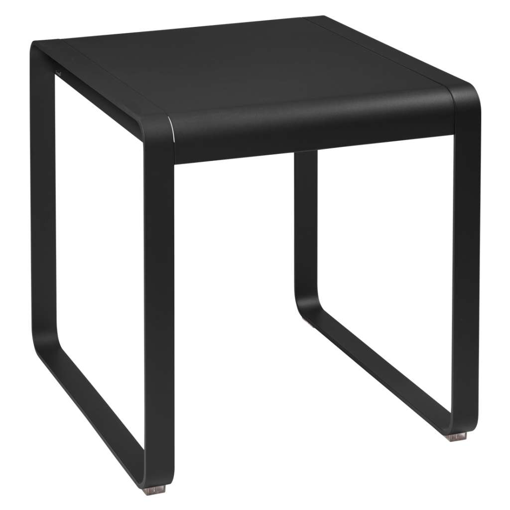 Fermob - BELLEVIE Tisch - 74 x 80 cm - 42 Lakritz - indoor