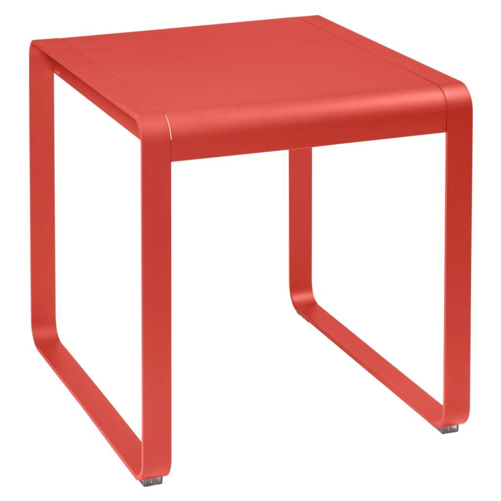 Fermob - BELLEVIE Tisch - 74 x 80 cm - 45 Capucine - indoor