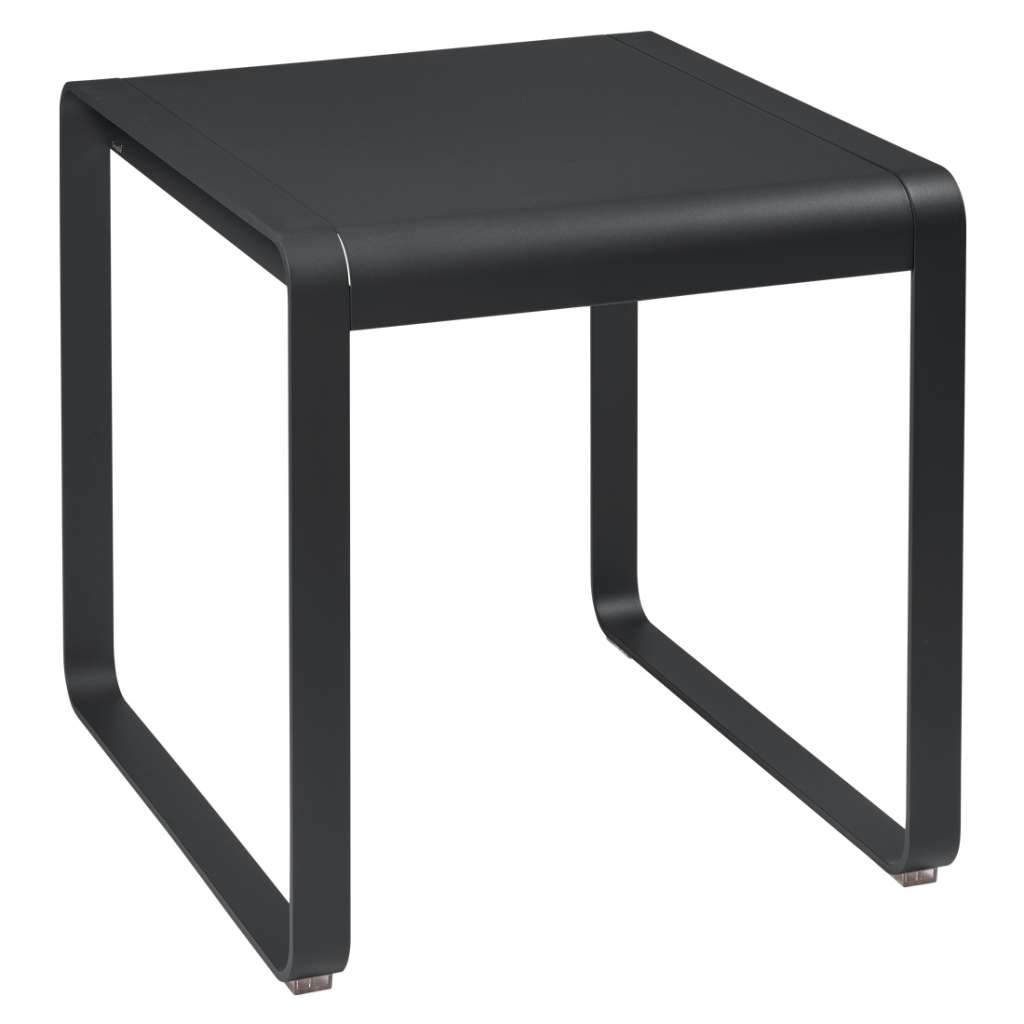 Fermob - BELLEVIE Tisch - 74 x 80 cm - 47 Anthrazit - indoor