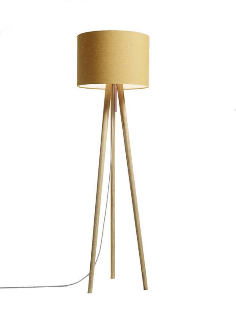 Domus - Sten Linum Stehleuchte - caramel - Weißeiche - indoor