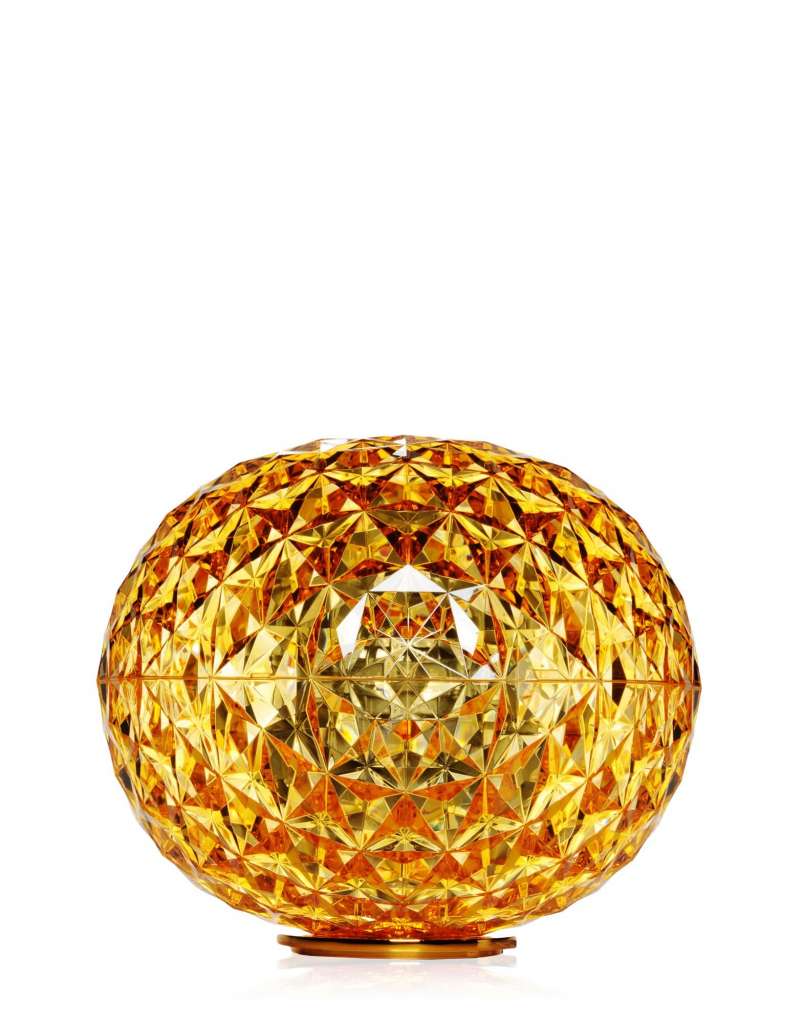 Kartell - Planet Tischleuchte - gelb - indoor