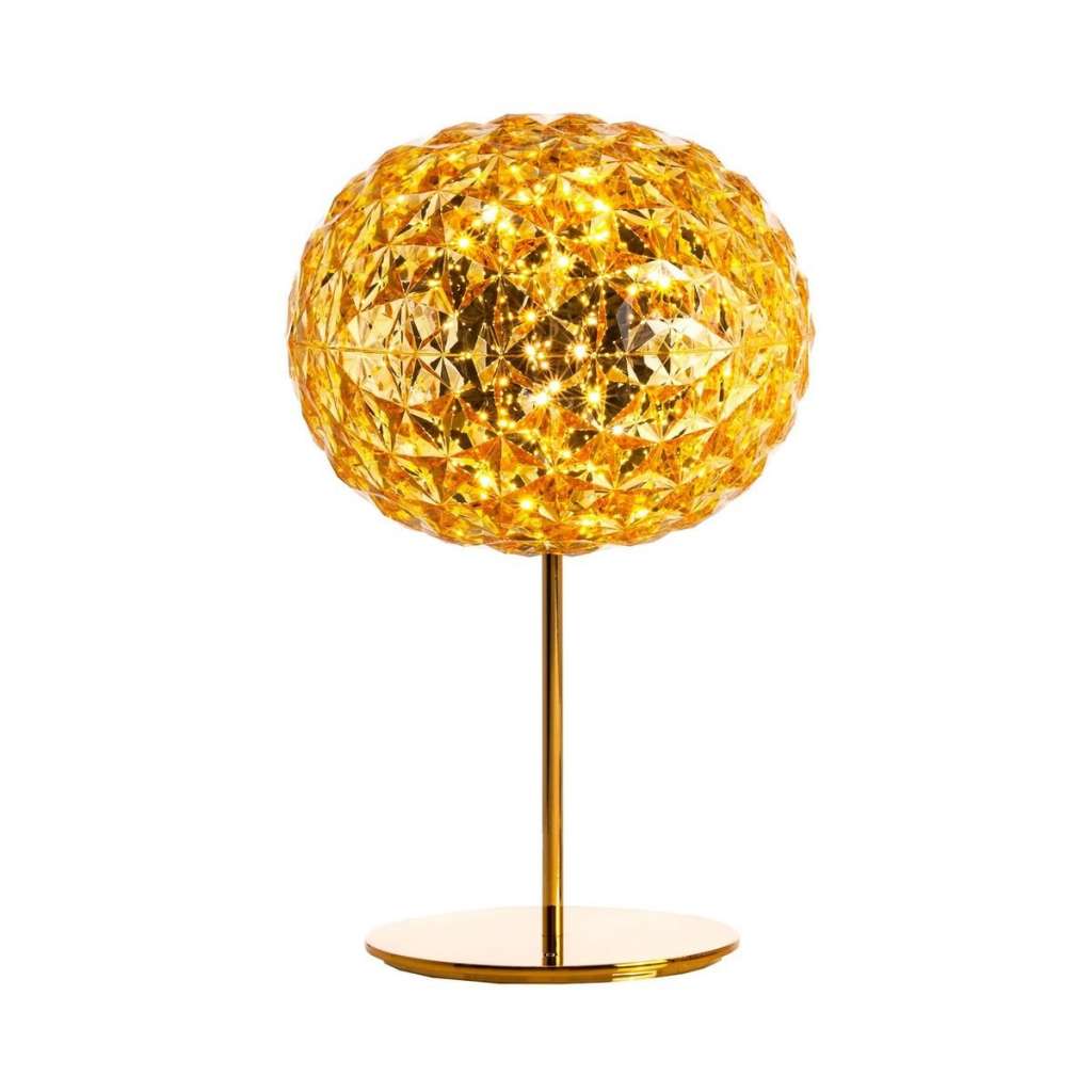 Kartell - Planet Tischleuchte mit Fuß - gelb - indoor