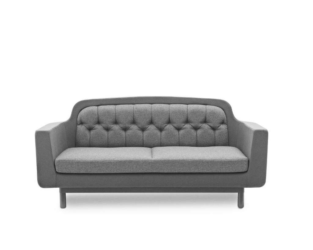 Normann Copenhagen - Onkel 2-Sitzer Sofa - light grey - indoor
