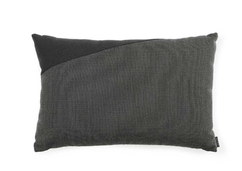 Normann Copenhagen - Edge Kissen - Dark Grey - indoor