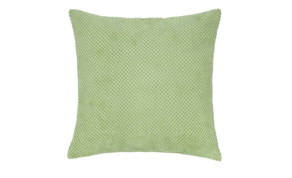 HOME STORY Kissen  Lisa ¦ grün ¦ 100% Polyester, 250gr. ¦ Maße (cm): B: 40 Heimtextilien > Kissen > Dekokissen - Höffner