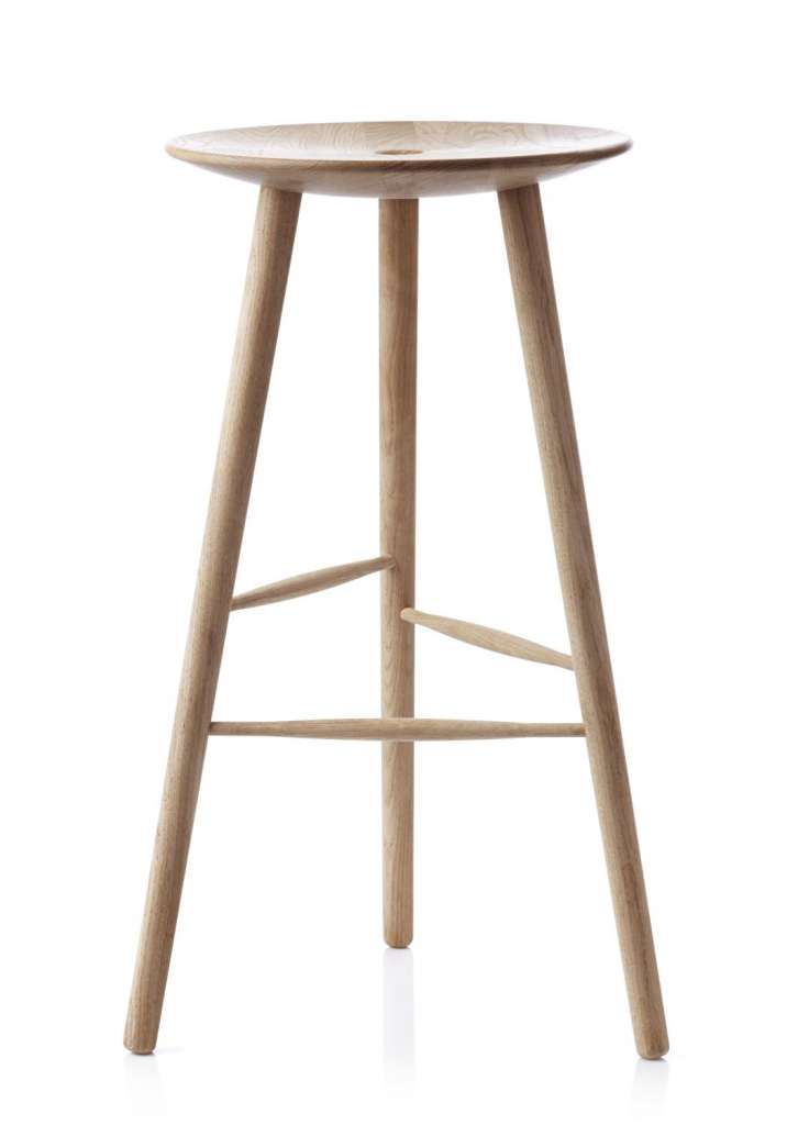applicata - Di Volo Hocker 75cm - oak - indoor