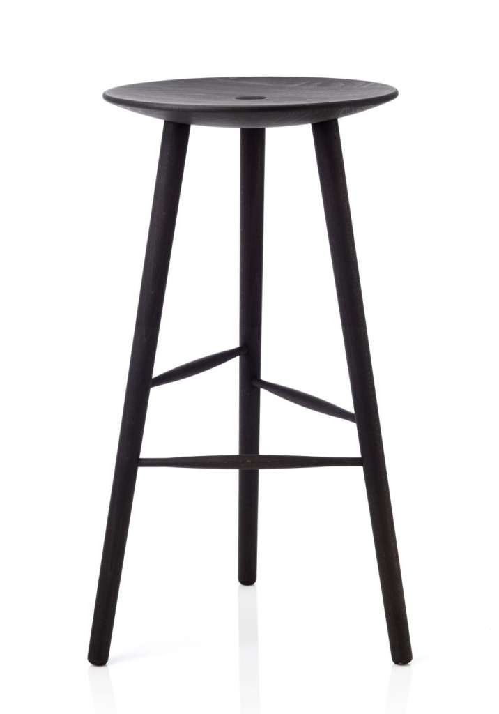 applicata - Di Volo Hocker 75cm - stained beech - indoor
