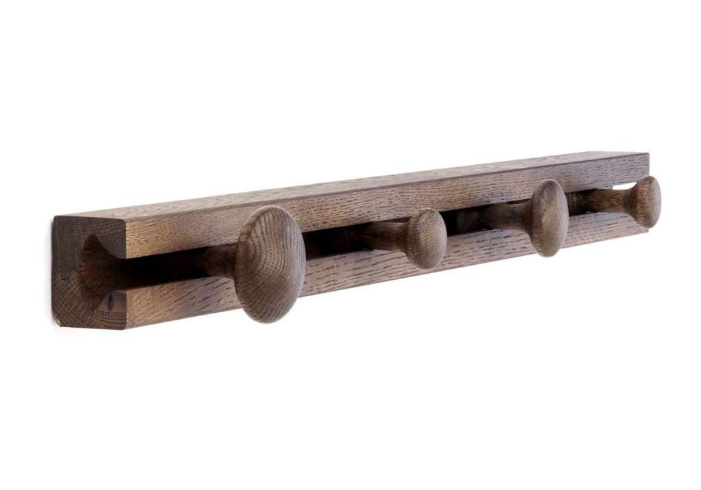applicata - Track Rack - Wandgarderobe - smoked oak - 60 cm - indoor