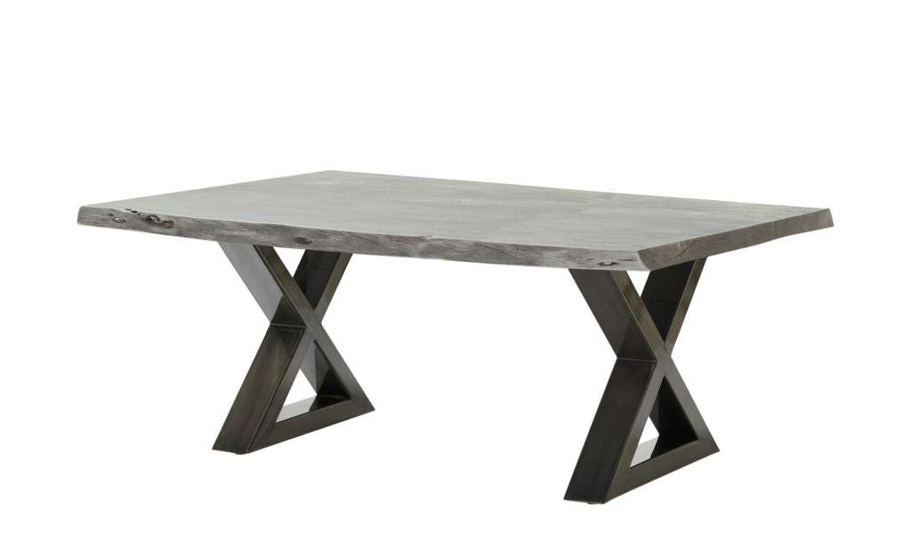 Woodford Couchtisch  Alabria ¦ grau ¦ Maße (cm): B: 70 H: 45 Tische > Couchtische > Couchtisch Massivholz - Höffner