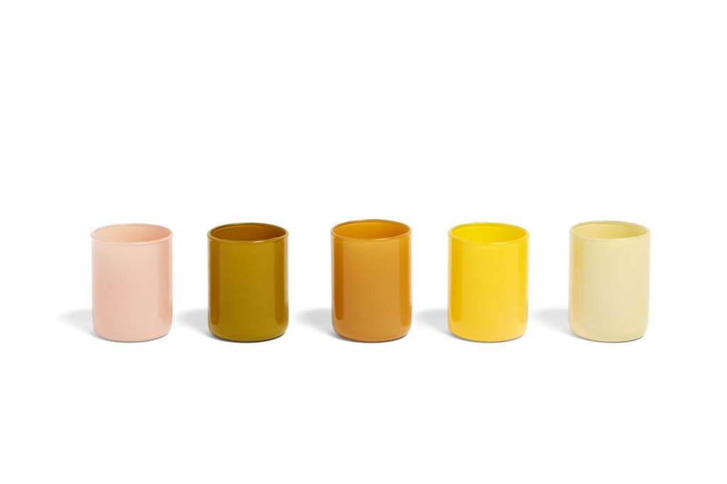 HAY - Spot Votive Teelichthalter - yellow - indoor