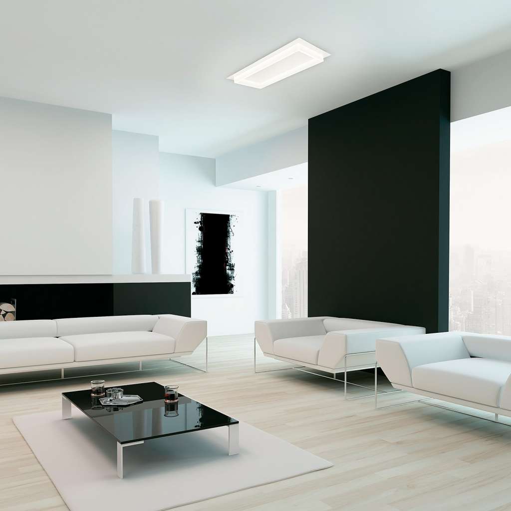 home24 LED-Deckenleuchte Square II
