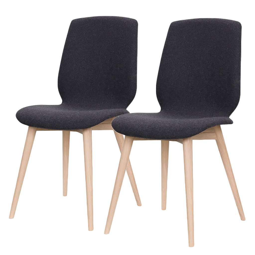 home24 Polsterstuhl Helvig XXL (2er-Set)
