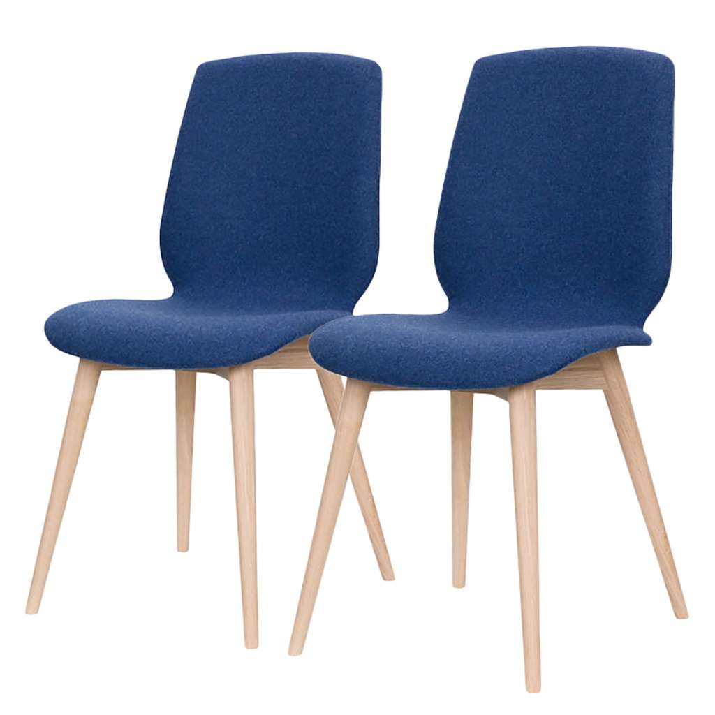 home24 Polsterstuhl Helvig XXL (2er-Set)