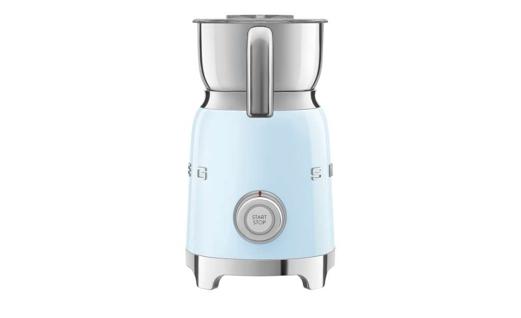 smeg Milchaufschäumer  MFF01PBEU ¦ blau ¦ Kunststoff, Edelstahl ¦ Maße (cm): B: 18,4 H: 25,1 T: 14,2 Elektrokleingeräte > Kaffee & Espressomaschinen - Höffner