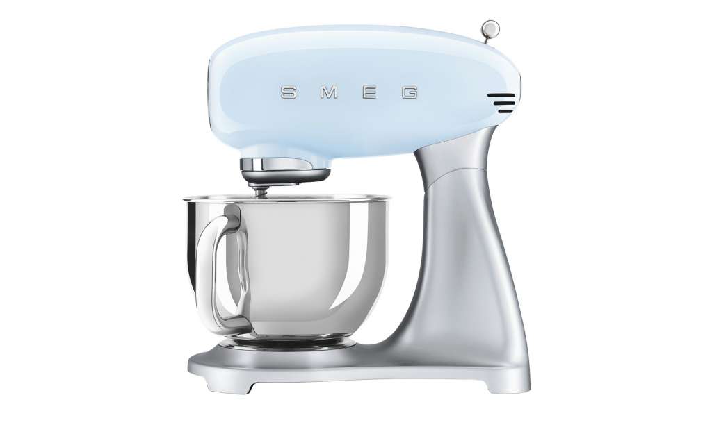 smeg Küchenmaschine  SMF02PBEU ¦ blau ¦ Kunststoff, Edelstahl ¦ Maße (cm): B: 40,2 H: 37,8 T: 22,1 Elektrokleingeräte > Mixen, Zerkleinern & Entsaften - Höffner