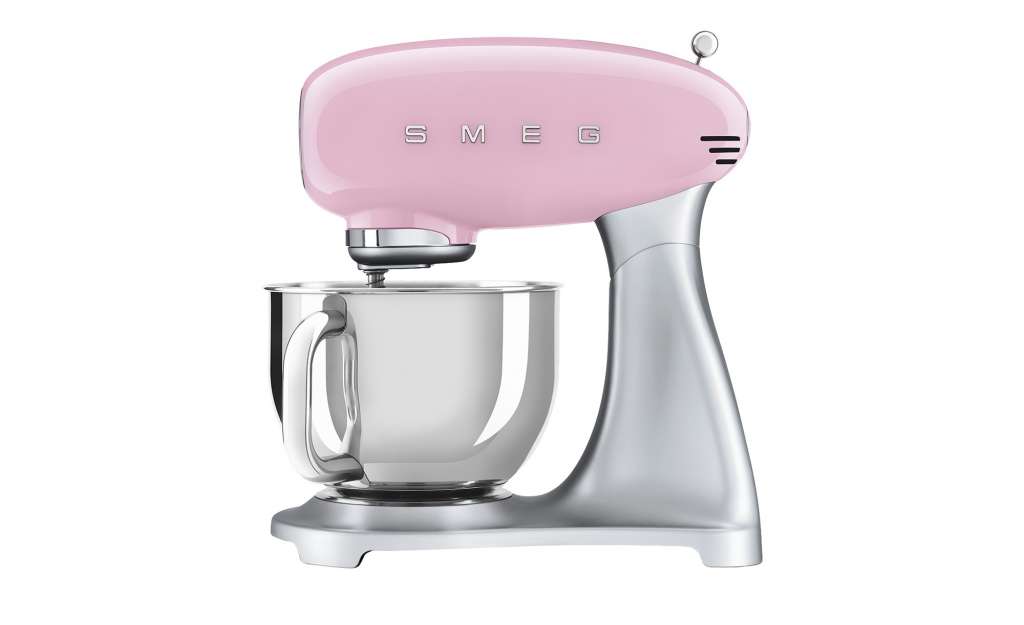 smeg Küchenmaschine  SMF02PKEU ¦ rosa/pink ¦ Kunststoff, Edelstahl ¦ Maße (cm): B: 40,2 H: 37,8 T: 22,1 Elektrokleingeräte > Mixen, Zerkleinern & Entsaften - Höffner