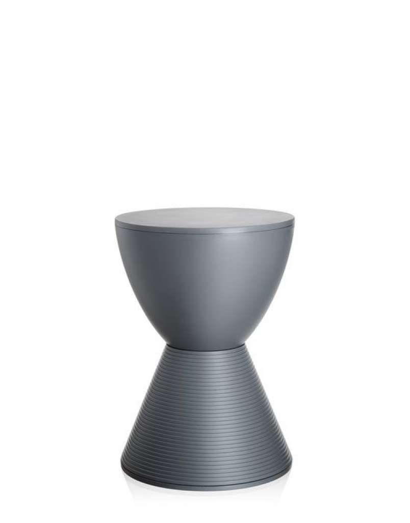 Kartell - Prince AHA Hocker  - taubengrau - indoor