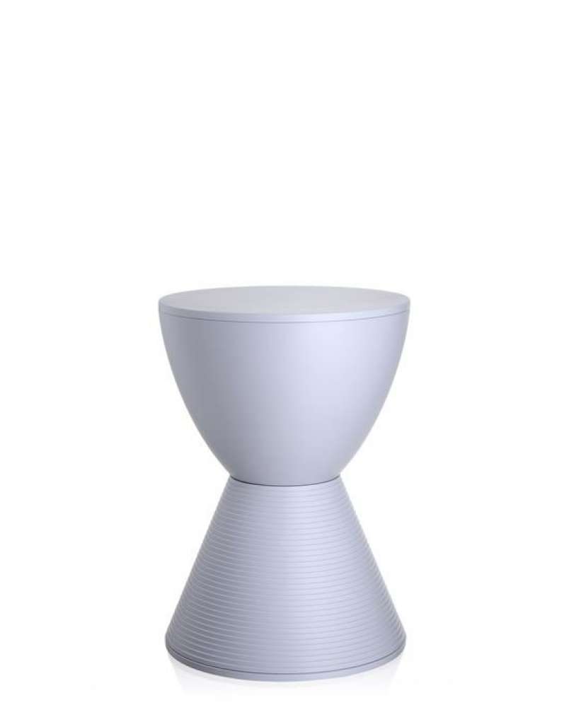 Kartell - Prince AHA Hocker  - lavendelgrau - indoor