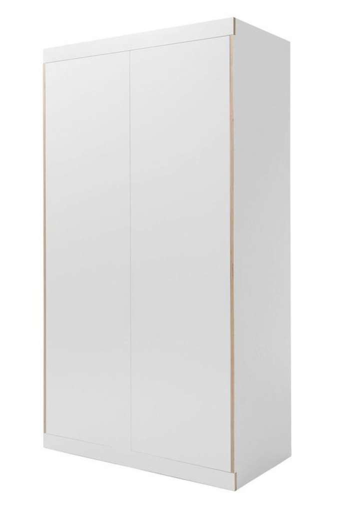 Müller Möbelwerkstätten - Flai Kleiderschrank mit 2-Türen - weiß - Variante: TWO - indoor