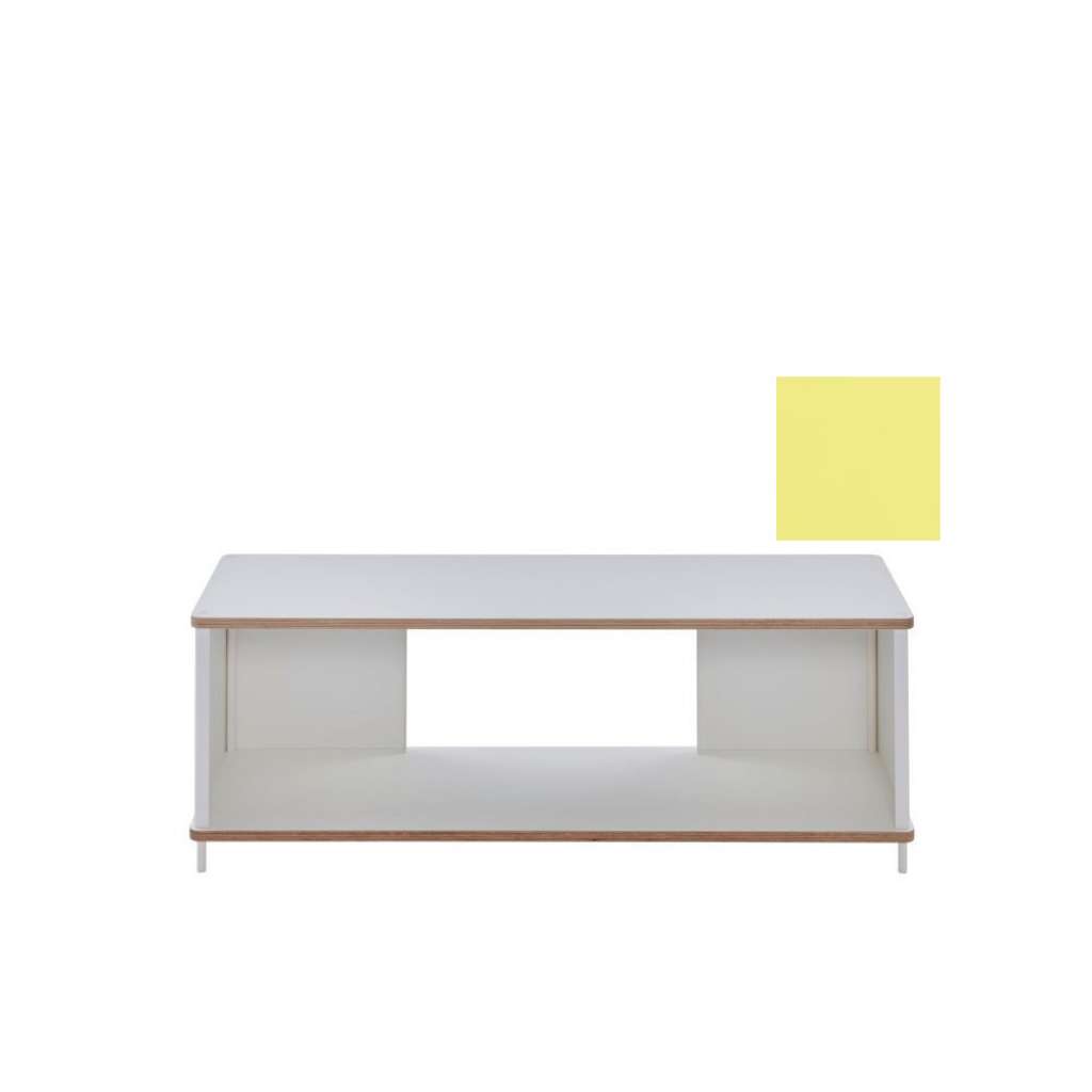 Müller Möbelwerkstätten - PAL Regal - ohne Erweiterungselement - Dynamischgelb - 120 cm - indoor