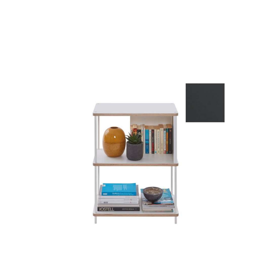 Müller Möbelwerkstätten - PAL Regal - 1 Erweiterungselemente - Graphitschwarz - 60 cm - indoor