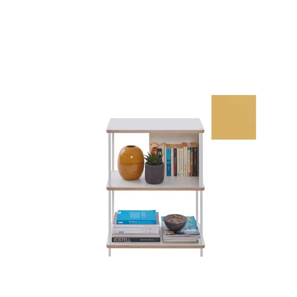 Müller Möbelwerkstätten - PAL Regal - 1 Erweiterungselemente - Bambustiefgelb - 60 cm - indoor