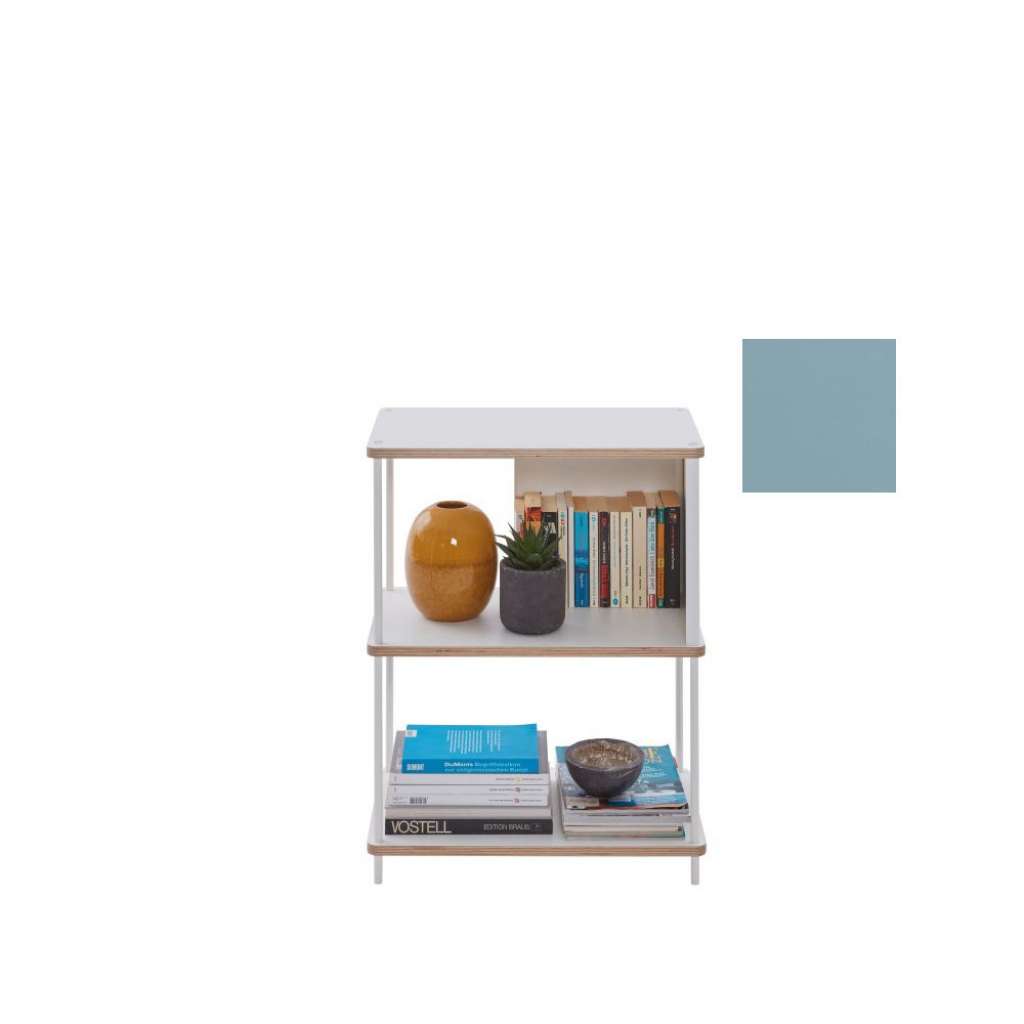 Müller Möbelwerkstätten - PAL Regal - 1 Erweiterungselemente - Silbertannenblau - 60 cm - indoor