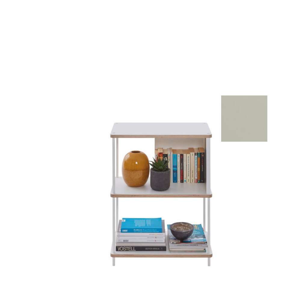 Müller Möbelwerkstätten - PAL Regal - 1 Erweiterungselemente - Kieselgrau - 60 cm - indoor