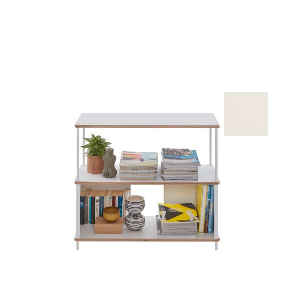 Müller Möbelwerkstätten - PAL Regal - 1 Erweiterungselemente - Offwhite - 90 cm - indoor
