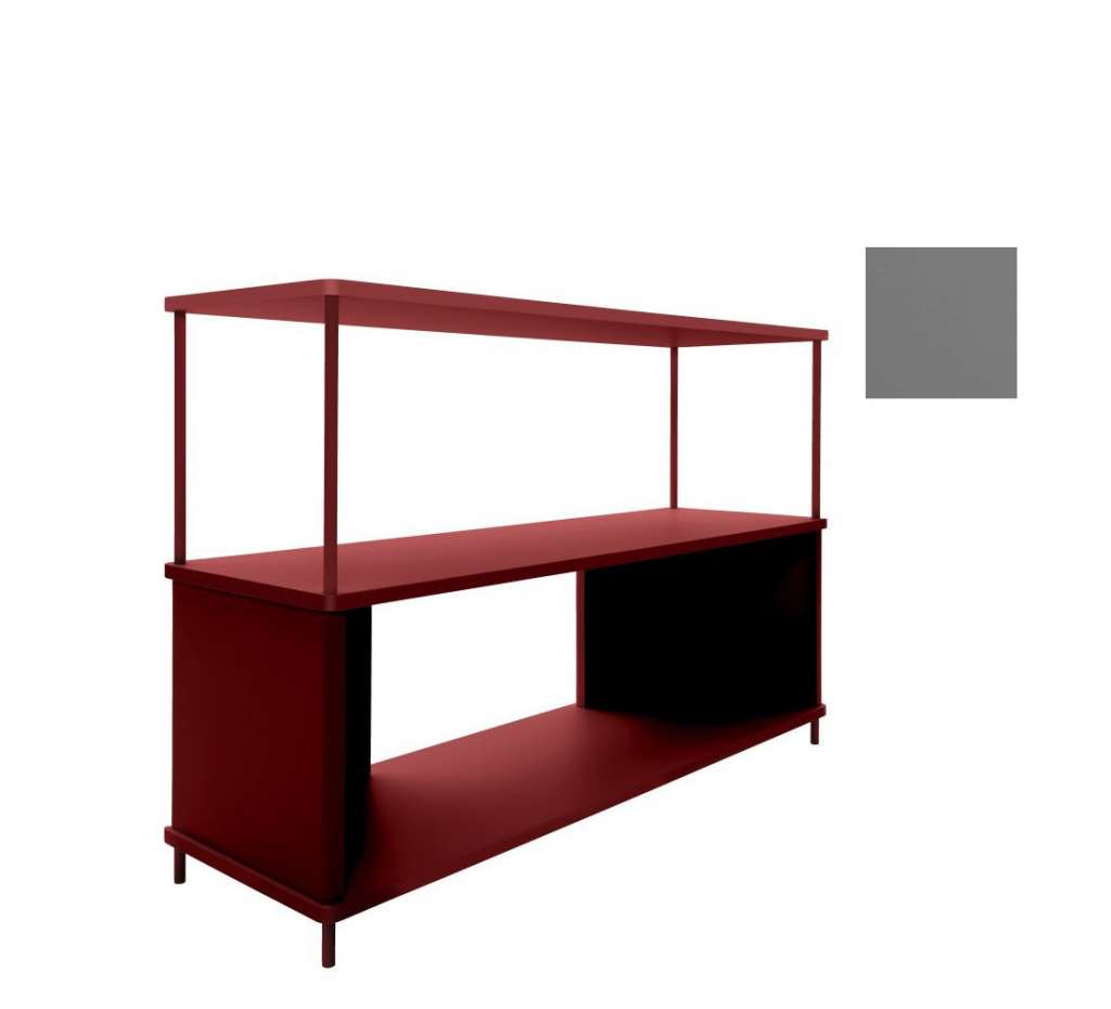 Müller Möbelwerkstätten - PAL Regal - 1 Erweiterungselemente - Anthrazitgrau - 120 cm - indoor