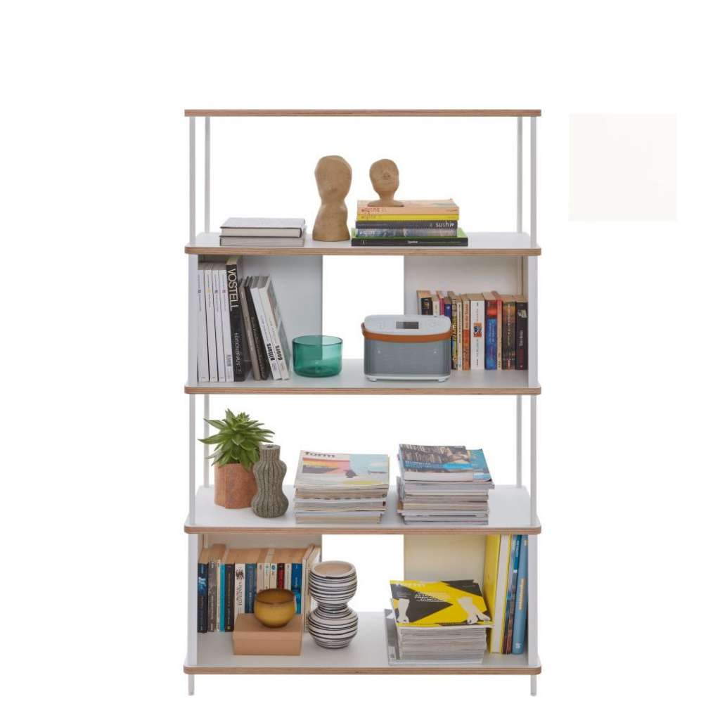 Müller Möbelwerkstätten - PAL Regal - 3 Erweiterungselemente - Reinweiß - 90 cm - indoor