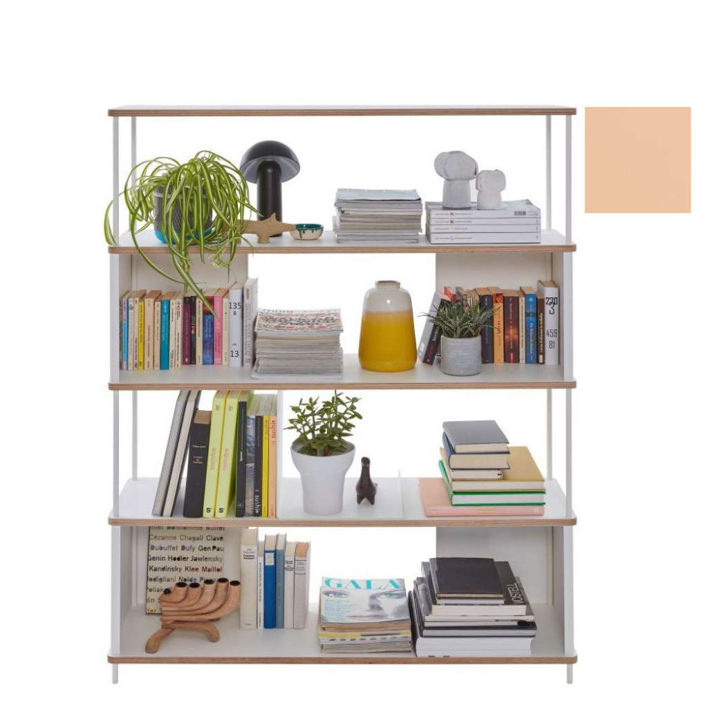 Müller Möbelwerkstätten - PAL Regal - 3 Erweiterungselemente - Mildorange - 120 cm - indoor