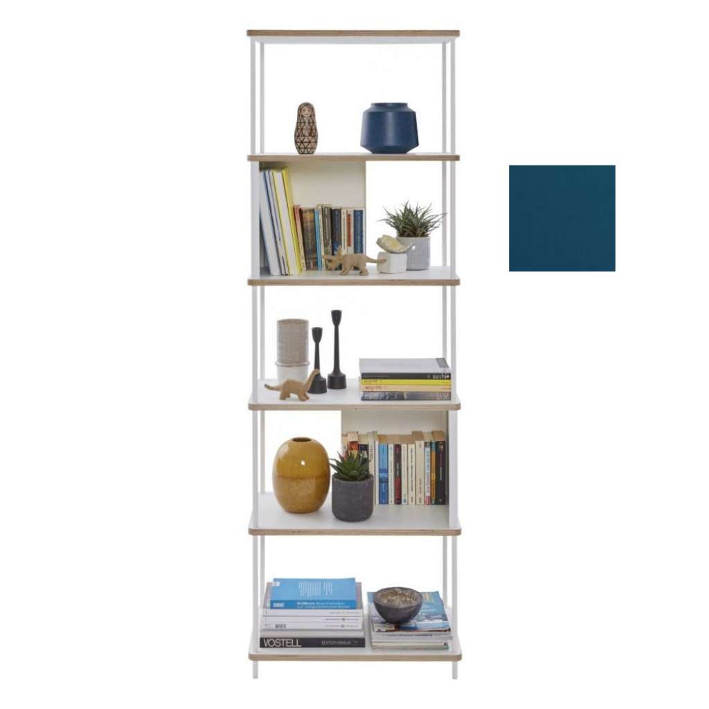 Müller Möbelwerkstätten - PAL Regal - 4 Erweiterungselemente - Sattblau - 60 cm - indoor