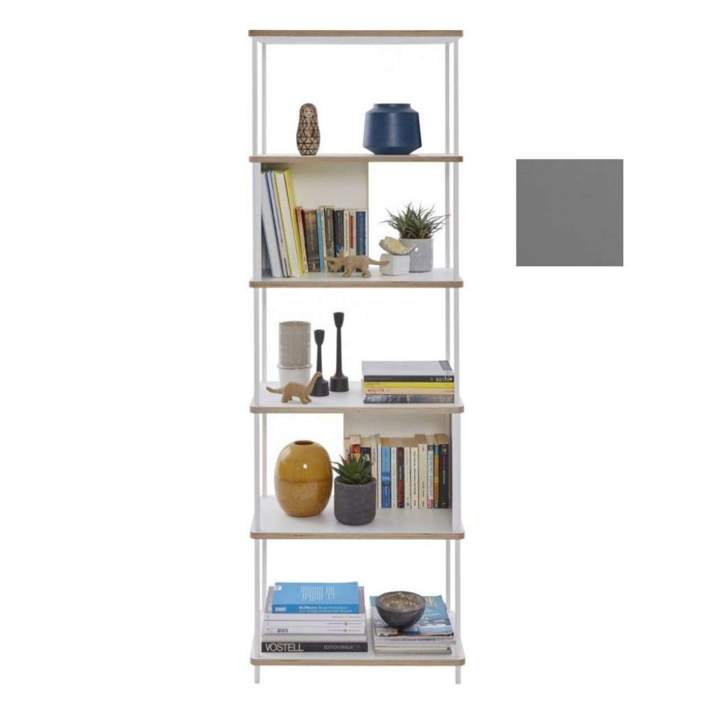 Müller Möbelwerkstätten - PAL Regal - 4 Erweiterungselemente - Anthrazitgrau - 60 cm - indoor
