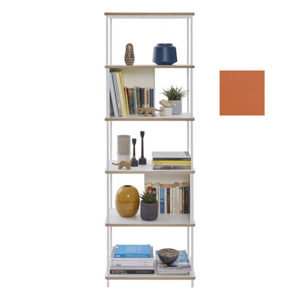 Müller Möbelwerkstätten - PAL Regal - 4 Erweiterungselemente - Tizianrot - 60 cm - indoor