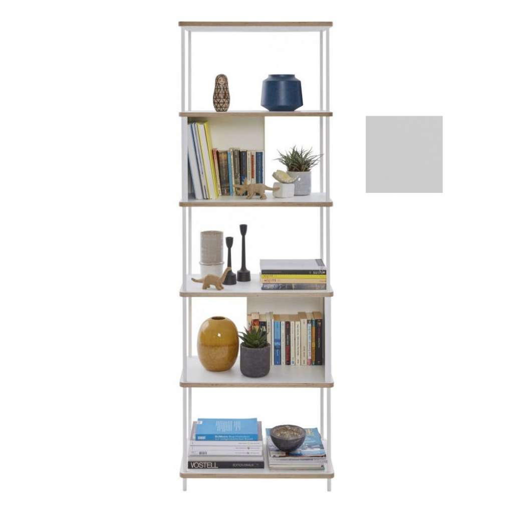 Müller Möbelwerkstätten - PAL Regal - 4 Erweiterungselemente - Lichtgrau - 60 cm - indoor