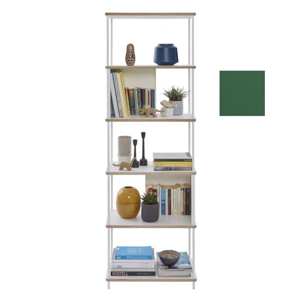 Müller Möbelwerkstätten - PAL Regal - 4 Erweiterungselemente - Moselgrün - 60 cm - indoor