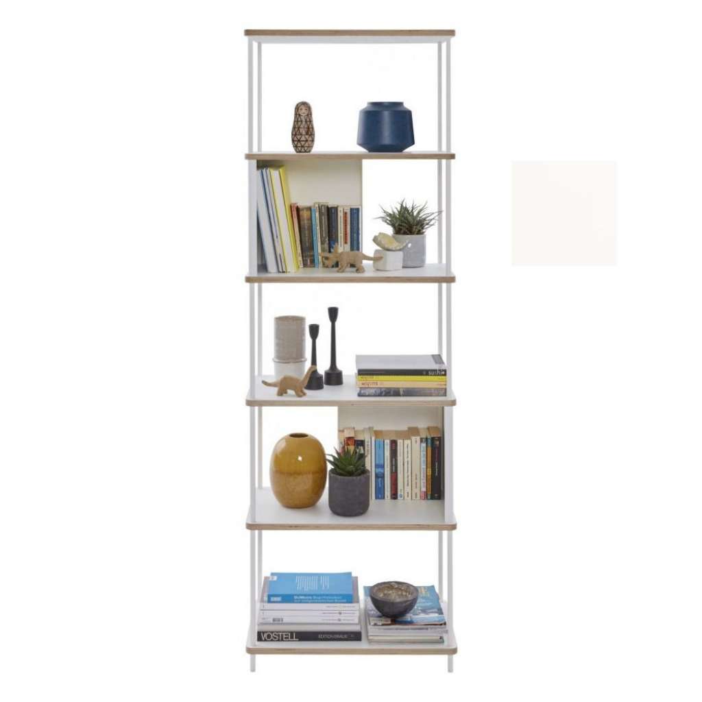 Müller Möbelwerkstätten - PAL Regal - 4 Erweiterungselemente - Reinweiß - 60 cm - indoor